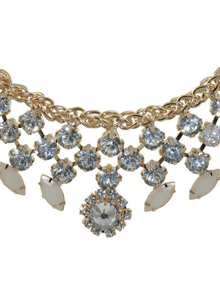 Diamante Lattice Short Necklace