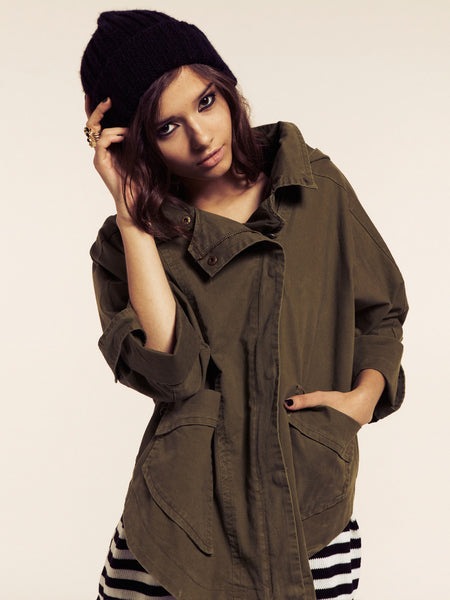 Charley Military Hooded Jacket