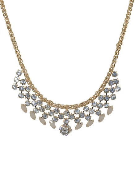 Diamante Lattice Short Necklace